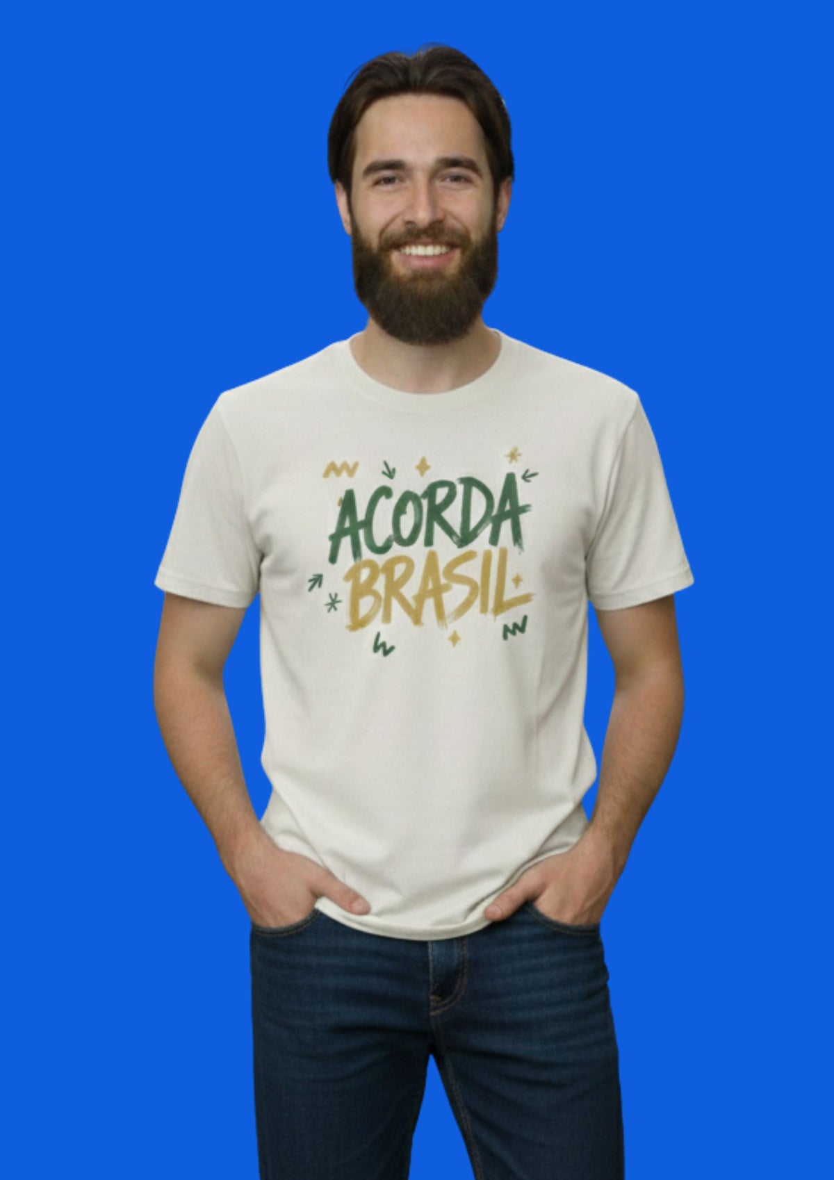Camiseta Masculina VD Acorda Brasil