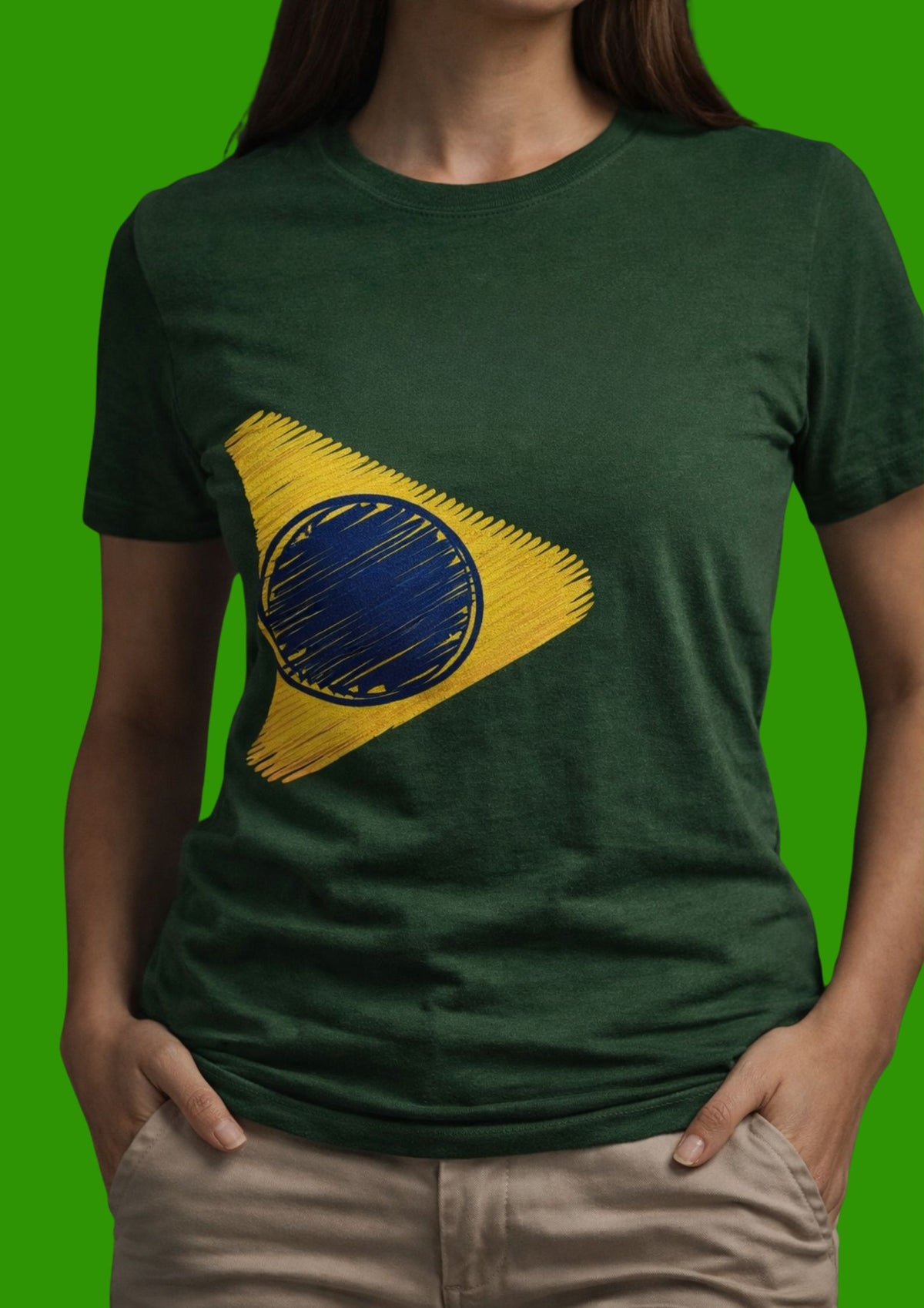 Camiseta Feminina VD Bandeira