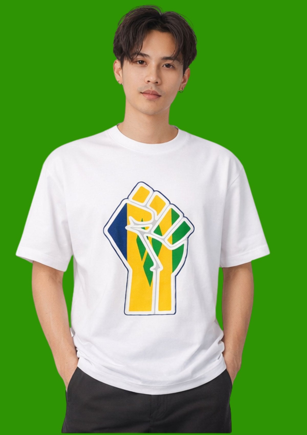 Camiseta Masculina Mostra Sua Força