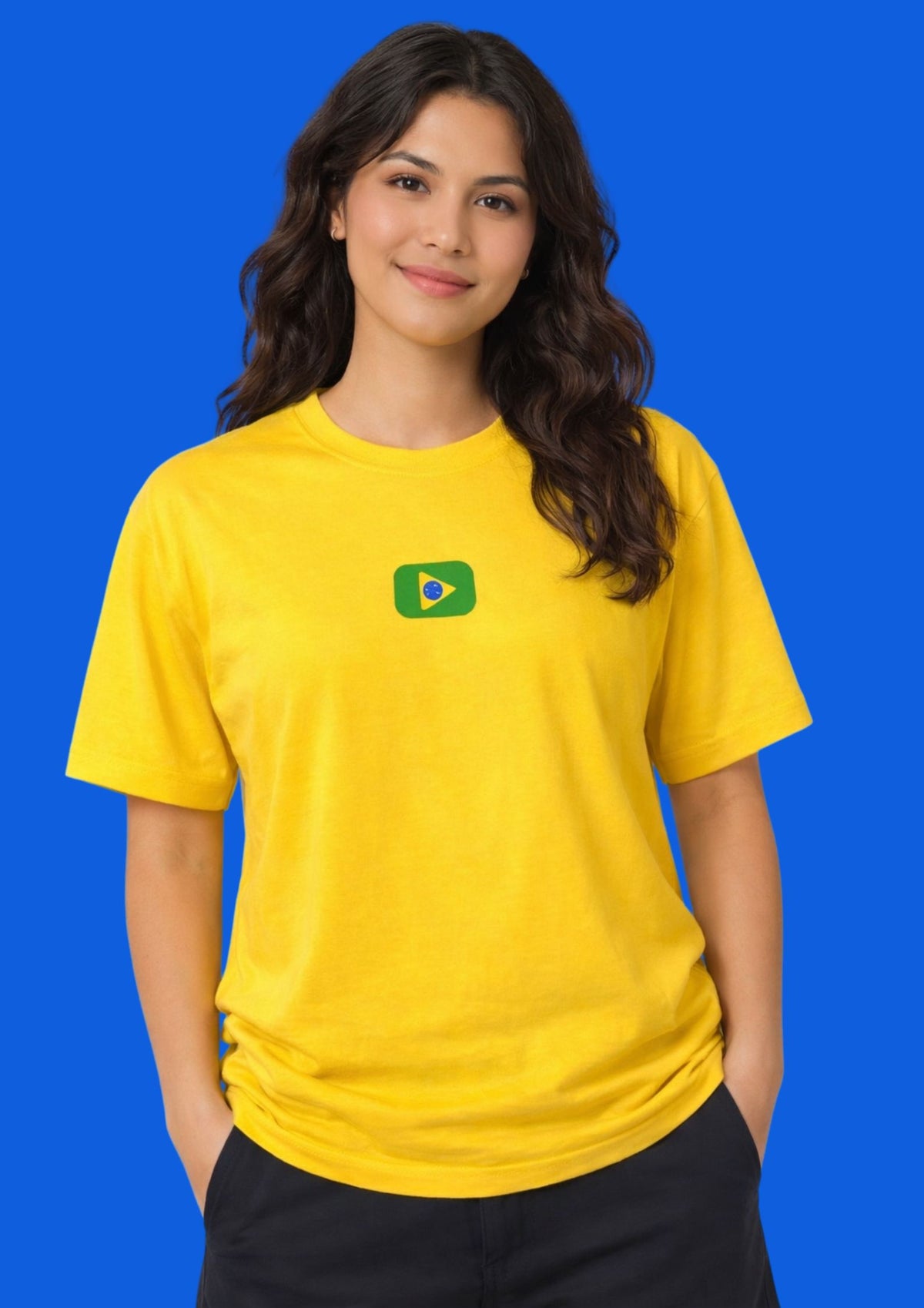 Camiseta Feminina Brazil