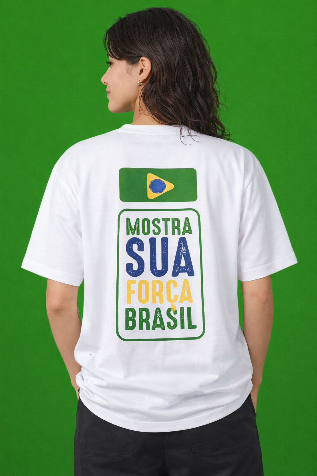 Camiseta Feminina Mostra Sua Força