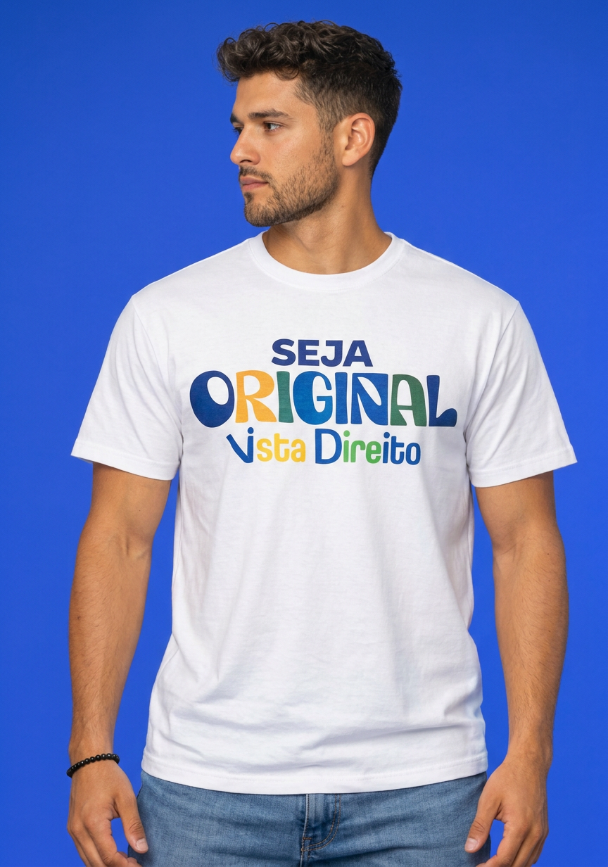 Camiseta Masculina Seja Original